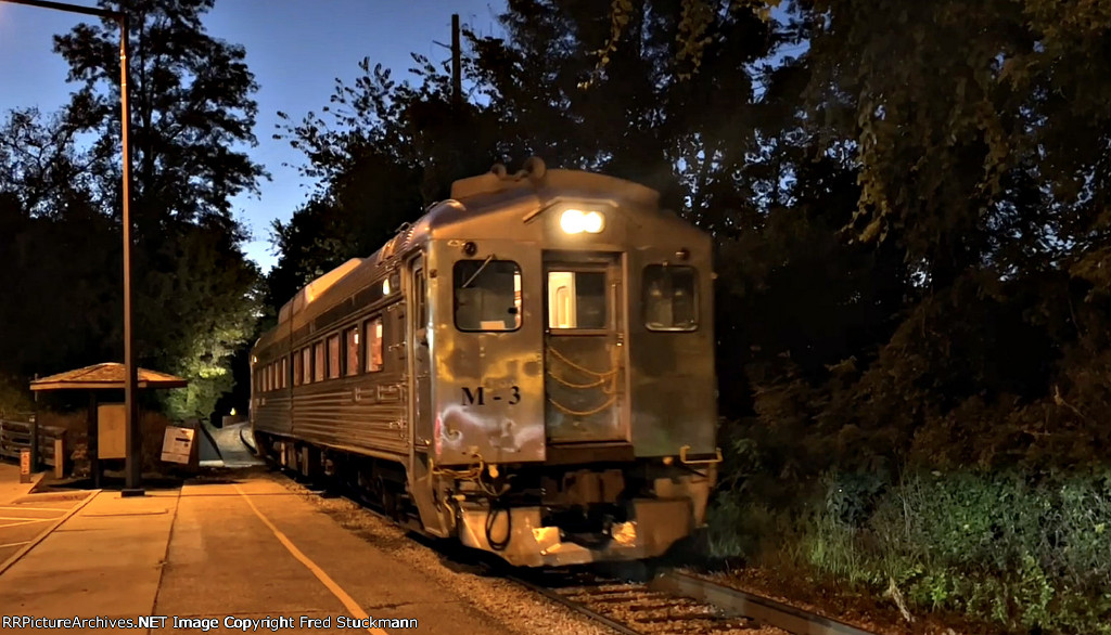 CVSR M-3 departs Akron after a successful evening.